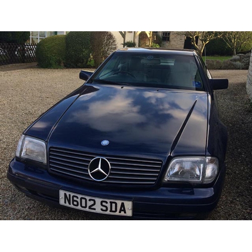 153 - 1996 Mercedes-Benz SL 600
Registration No: N602 SDA