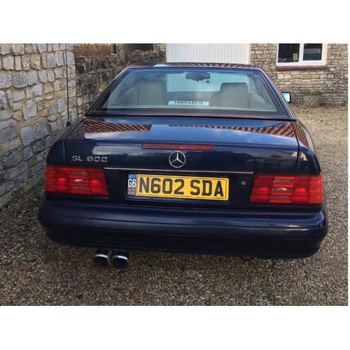 153 - 1996 Mercedes-Benz SL 600
Registration No: N602 SDA