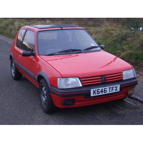 176 - 1992 Peugeot 205 1.9 GTi
Registration No: K646 TFX