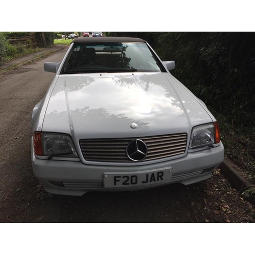 122 - 1992 Mercedes 300 SL Auto
Registration No: F20 JAR