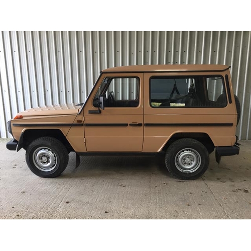 146 - 1987 Mercedes 230 GE G Wagon
Registration No: B530 JDP