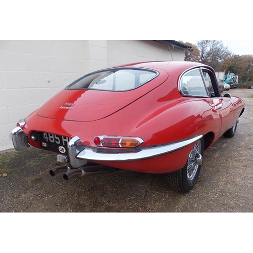 120 - 1963 Jaguar E-Type S1 Fixed Head Coupe
Registration No: 485 HOV