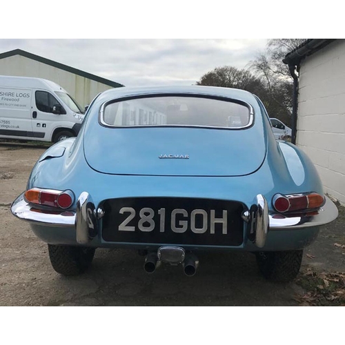 141 - 1962 Jaguar E-Type S1 Fixed Head Coupe 
Registration No: 281 GOH