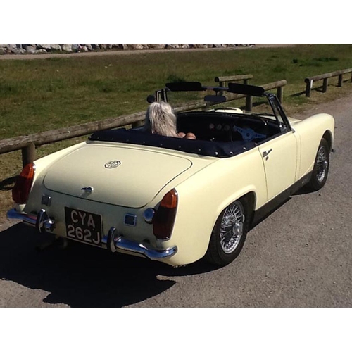 110 - 1970 MG Midget Supercharged
Registration No: CYA 262J