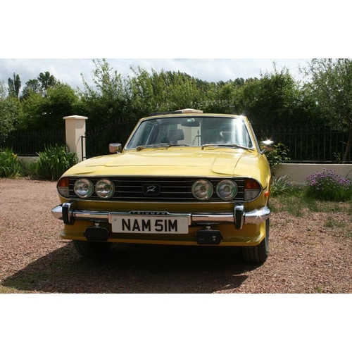 145 - 1973 Triumph Stag Manual
Registration No: NAM 51M