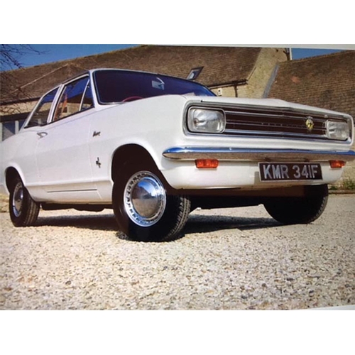 111 - 1967 Vauxhall Viva HB Super Luxury Auto
Registration No: KMR 341F