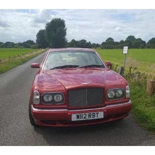 167 - 2000 Bentley Arnage Red Label
Registration No: W112 RBT