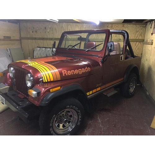 158 - 1986 Jeep CJ 7 V8
Registration No: D555 ORO