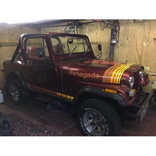 158 - 1986 Jeep CJ 7 V8
Registration No: D555 ORO