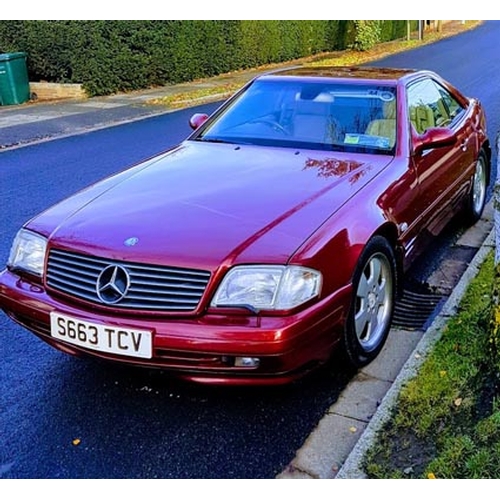 143 - 1999 Mercedes Benz SL320 V6
Registration No: S663 TCV