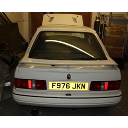 151 - 1989 Ford Escort RS Turbo
Registration No: F976 JKN