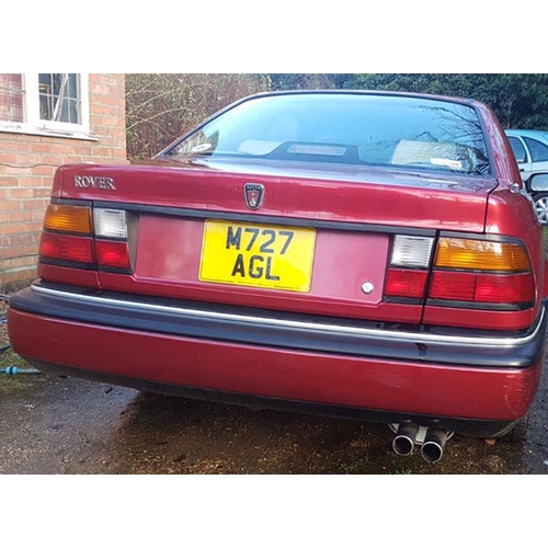 177 - 1994 Rover 827 Sterling Coupe
Registration No: M727 AGL