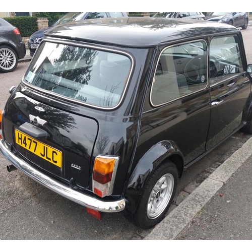 112 - 1990 Rover Mini 1275
Registration No: H477 JLC