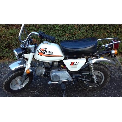 105 - 1978 Honda Z50J Monkey bike
Registration No: YEL 901S