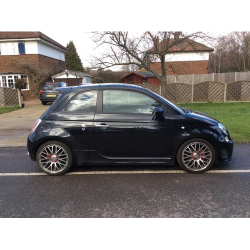 170 - 2013 Fiat 500 Arbarth Turisimo 165bhp 
Registration No: RO13 GWN