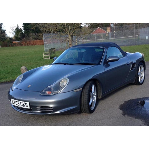 168 - 2003 Porsche Boxster 3.2S 
Registration No: LY03 UKS