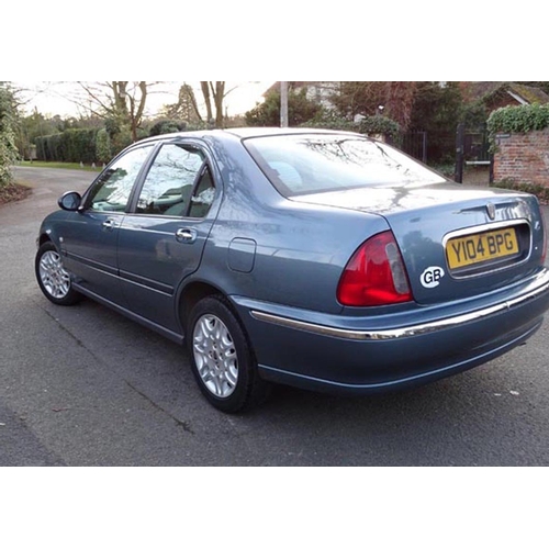 182 - 2001 Rover 45 
Registration No: Y104 BPG