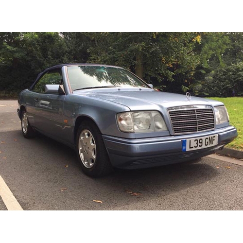 191 - 1994 Mercedes E220 Cabriolet 
Registration No: L39 GNF