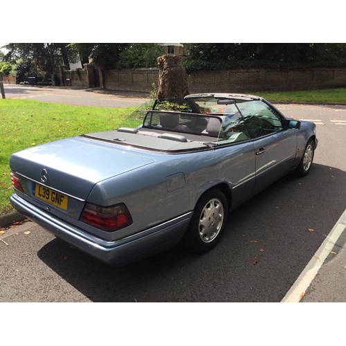 191 - 1994 Mercedes E220 Cabriolet 
Registration No: L39 GNF