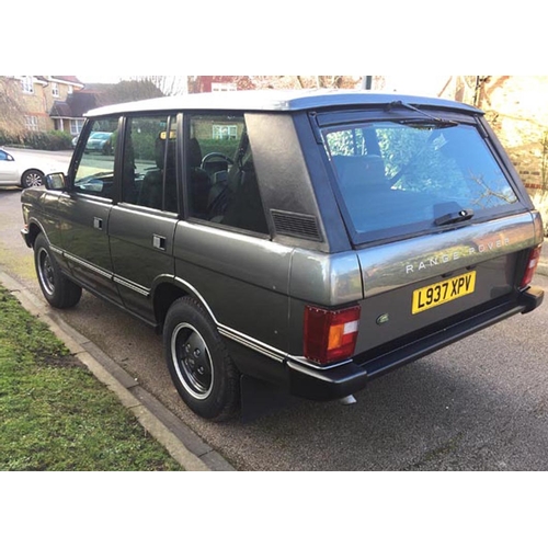 190 - 1993 Land Rover Range Rover Classic
Registration No: L937 XPV