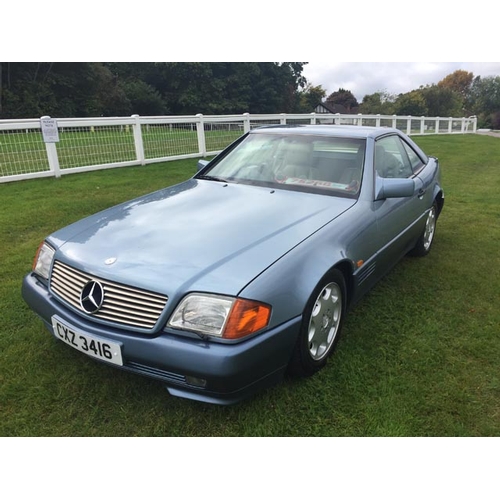 127 - 1990 Mercedes 500SL 
Registration No: CXZ 3416