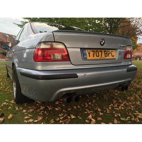 162 - 2001 BMW M5
Registration No: Y707 BPC