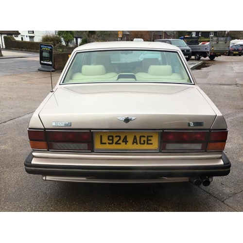 155 - 1993 Bentley Turbo R Auto
Registration No: L924 AGE