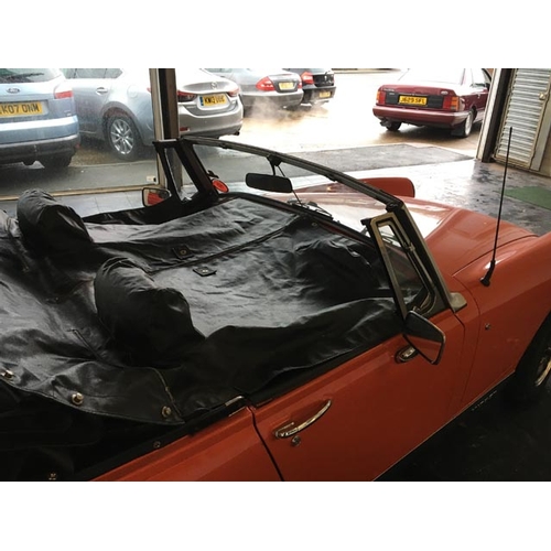 128 - 1979 MG Midget
Registration No: UJJ 572T