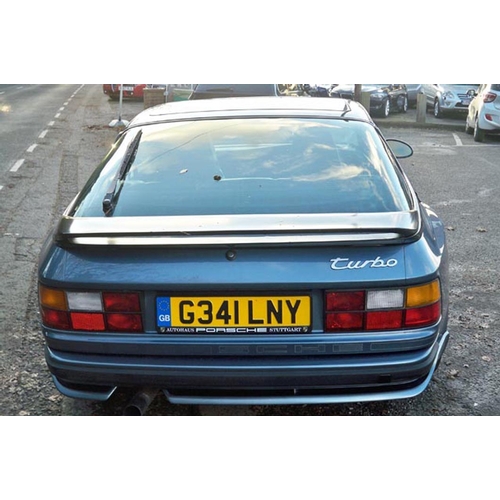 157 - 1990 Porsche 944 Turbo
Registration No: G341 LNY