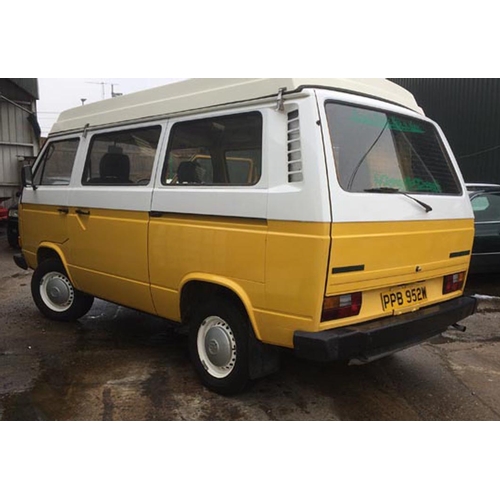 164 - 1980 VW T3 Camper
Registration No: PPB 952W