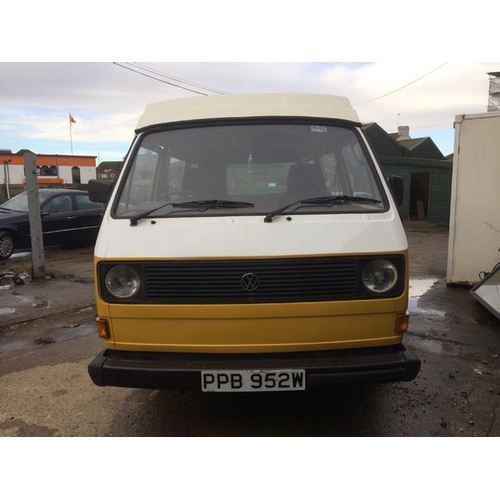 164 - 1980 VW T3 Camper
Registration No: PPB 952W