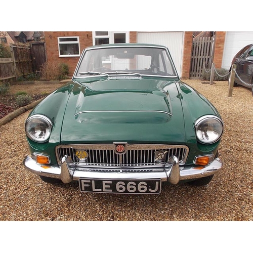 137 - 1970 MG C GT
Registration No: FLE 666J