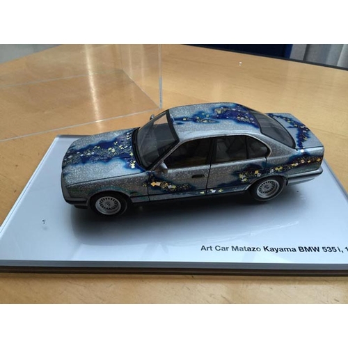 112 - BMW Minatures (Believed to be by Minichamp) A Complete Collection of BMW Art Cars at 1:18 Scale