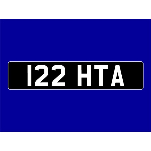 111 - A Cherished Registration
Registration No: 122 HTA