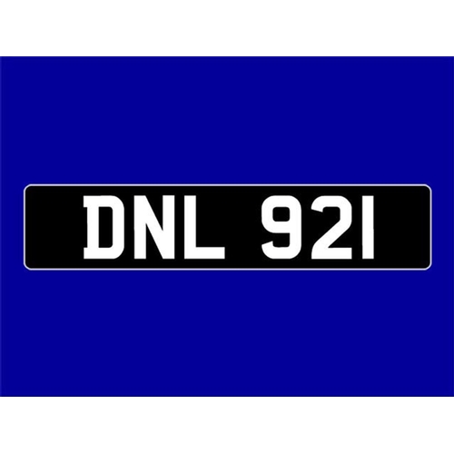 110 - A Cherished Registration 
Registration No: DNL 921