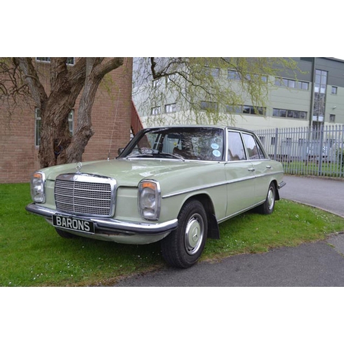 159 - 1975 Mercedes 280E
Registration No: Being Registered with DVLA