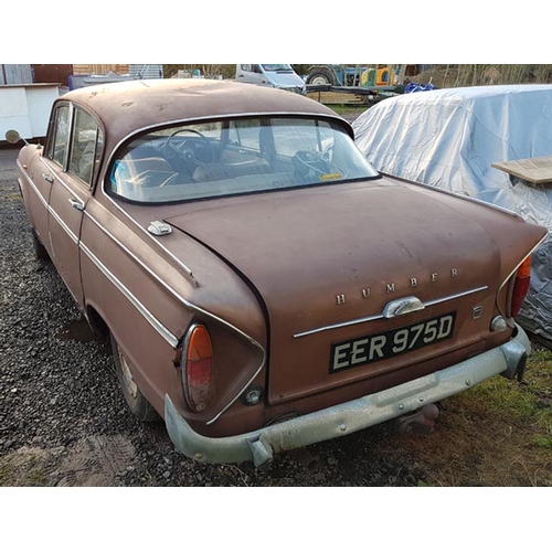 179 - 1966 Humber Sceptre 
Registration No: EER 975D