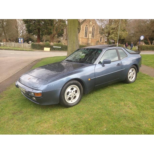 183 - 1989 Porsche 944 2.7 Lux 
Registration No: CBZ 9441