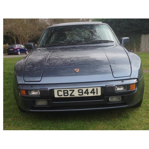 183 - 1989 Porsche 944 2.7 Lux 
Registration No: CBZ 9441