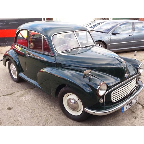 165 - 1955 Morris Minor Split Screen 
Registration No: 739 UYL