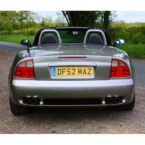 135 - 2002 MASERATI SPYDER CAMBIOCORSA
REGISTRATION NO: DF52 MAZ