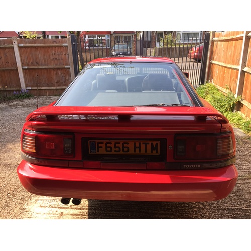 184 - 1988 TOYOTA SUPRA AUTO
REGISTRATION NO: F656 HTM