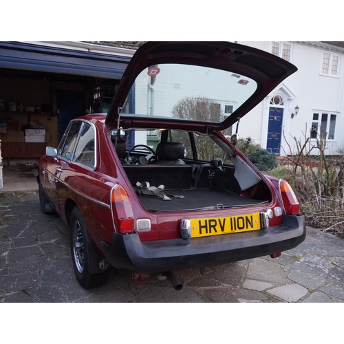 155 - 1975 MG B GT V8
REGISTRATION NO: HRV 110N