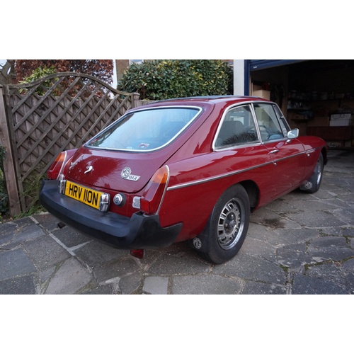 155 - 1975 MG B GT V8
REGISTRATION NO: HRV 110N