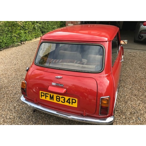 163 - 1976 MINI CLUBMAN SALOON
REGISTRATION NO: PFM 834P