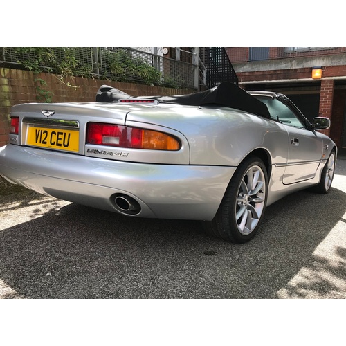 161 - 2000 ASTON MARTIN DB7 VANTAGE VOLANTE
REGISTRATION NO: V12 CEU