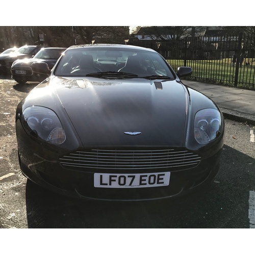 136 - 2007 ASTON MARTIN DB9 COUPE
REGISTRATION NO: LF07 EOE (N7 ACK)