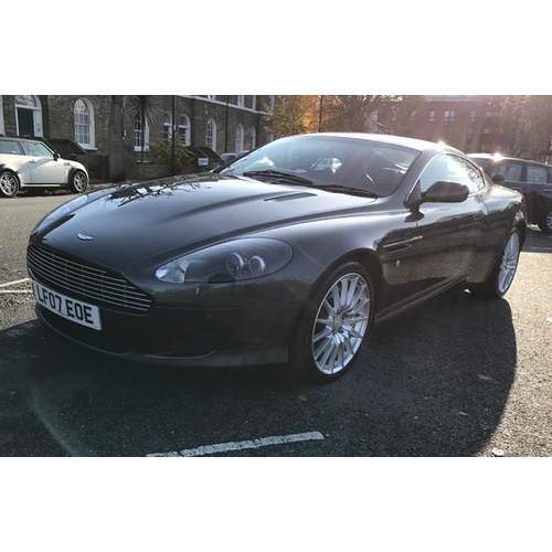 136 - 2007 ASTON MARTIN DB9 COUPE
REGISTRATION NO: LF07 EOE (N7 ACK)