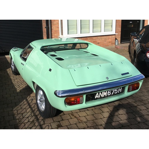 141 - 1969 LOTUS EUROPA S2
REGISTRATION NO: ANM 675H