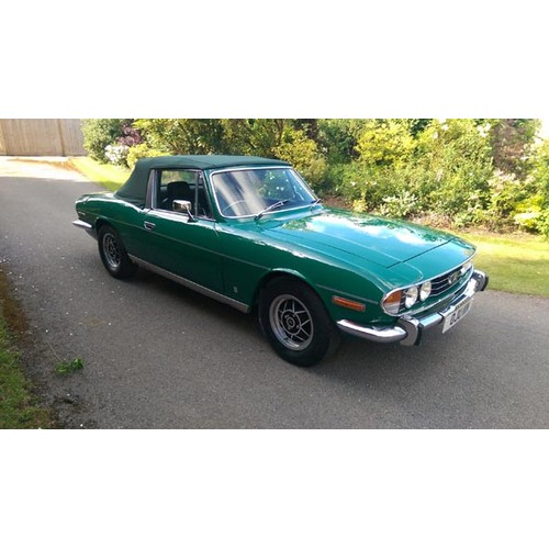 151 - 1973 TRIUMPH STAG
REGISTRATION NO: OJU 111M